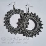 Spikes Hoops Neon Yellow or Grey